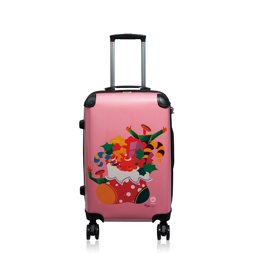 Artistic Carry-on Luggage -Wow, How Fortunate I Am! 3