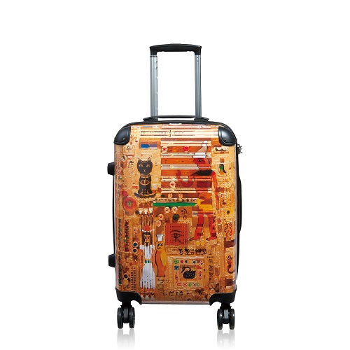 Artistic Carry-on Luggage - This is very contemporary / The Temple of Edfu 4