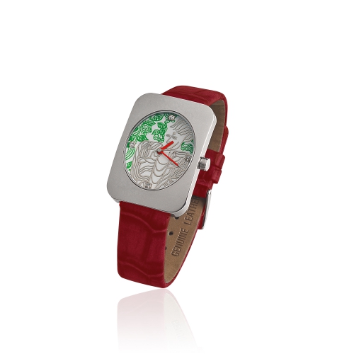 Mr. Hello / The King of Dharma Guardian 3 Watch (White background with Red Wristband)