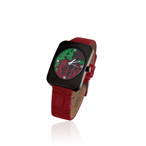 Mr. Hello / The King of Dharma Guardian 3 Watch (Black with Red band)