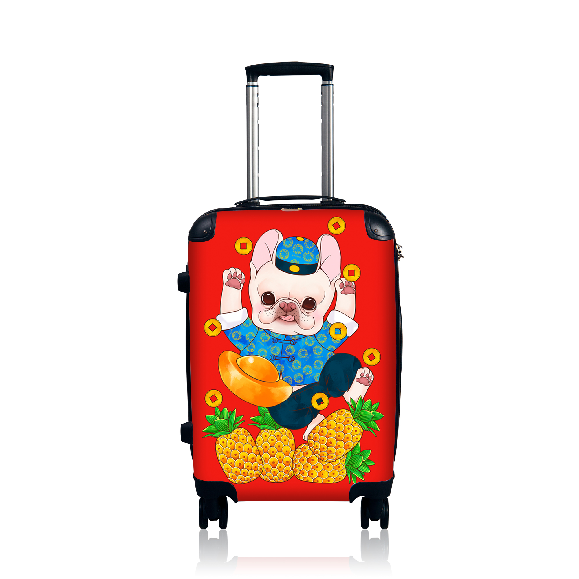 BoBi PAPAGO Carry-on Luggage - BoBi Lucky Pineapple