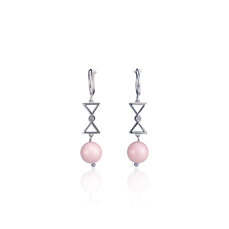 The Perfect Form Earrings (Pink)